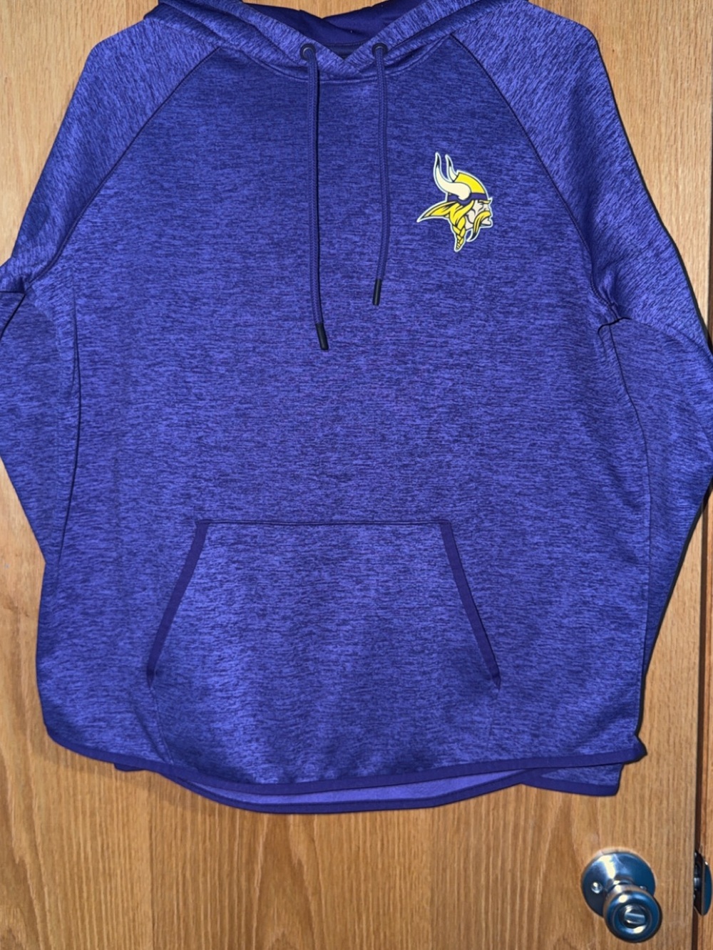 LG Purple Minnesota Vikings Pullover Crewneck Hoodie